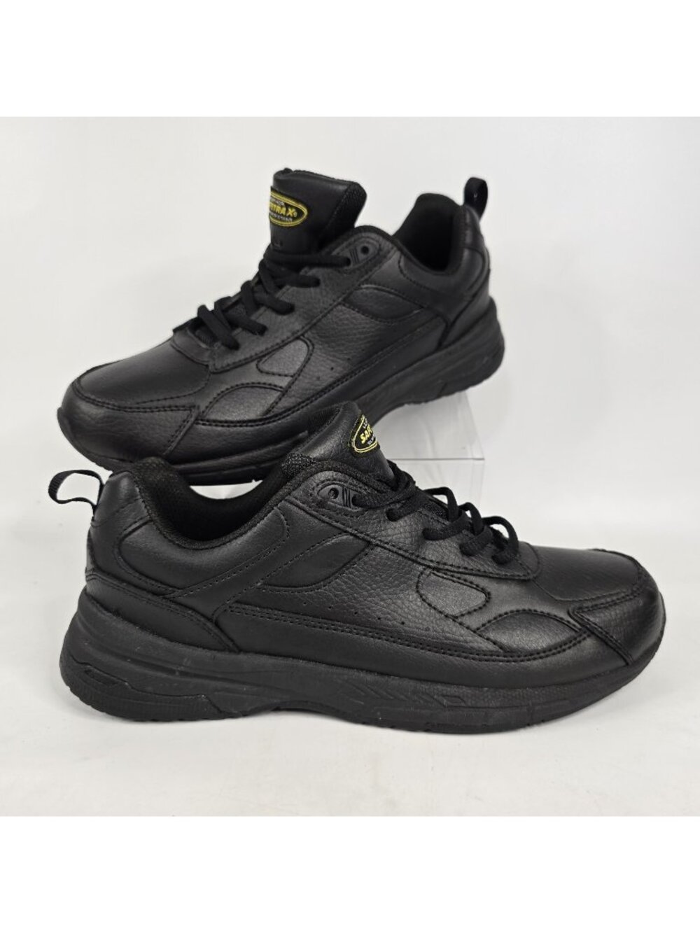 Safetrax Kelly 3 Slip Resistant Non Marking Black Work Shoes Women's Size 10W